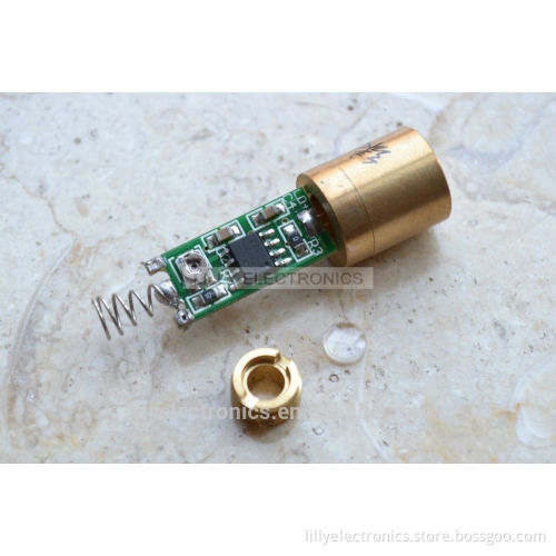 532nm 50mW Green Laser Diode Module with collimating lens and Lens Frame holder